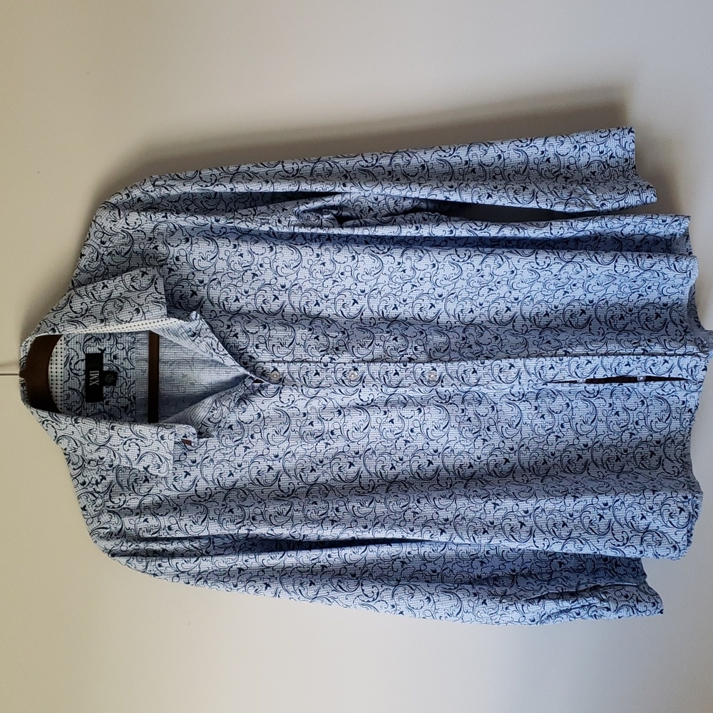 Blue XL dress shirt by XMI.